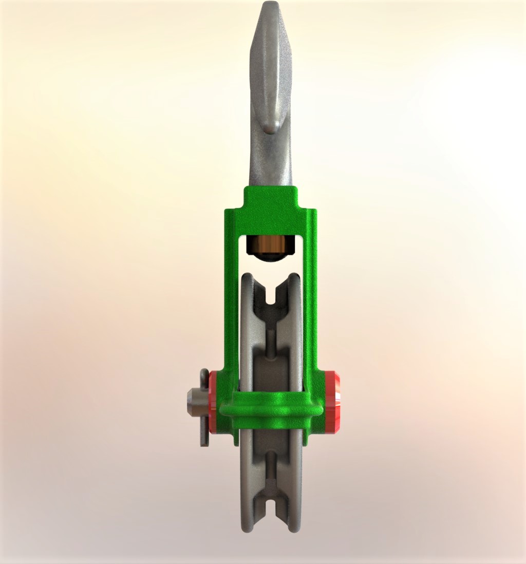 链式起重钩3D数模图纸 Solidworks设计